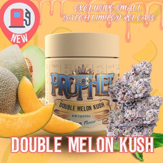 Prophet Brands - Double Melon Kush 3.5G Indoor, Boutique, Organic Flower - 1