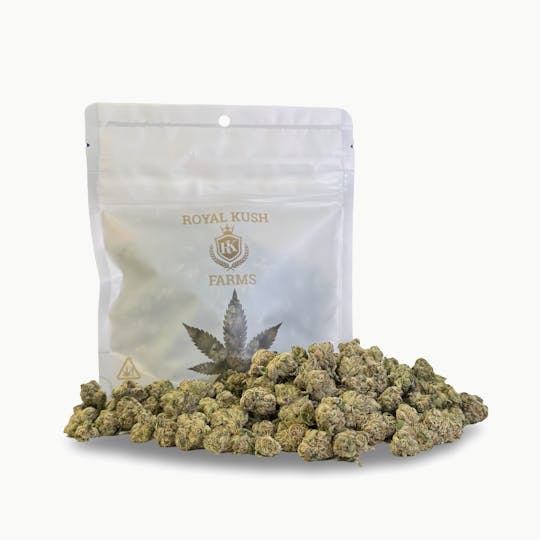 Royal Kush Farms - Milk & Cookies | Platinum Exotic Flower Smalls 14g - 1