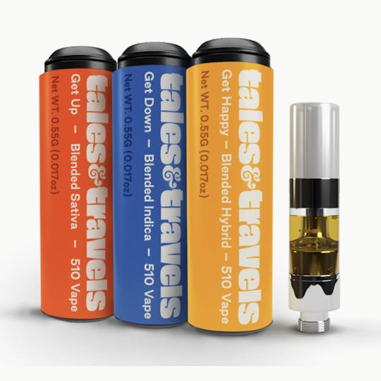 Revolution Cannabis - Tales & Travels | Get Up | Cartridge | .5G - 1