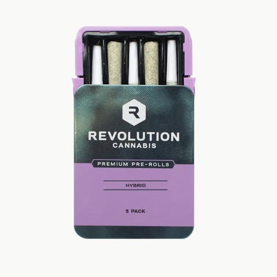 Revolution Cannabis - Revolution | Gorilla'd Cheese | Pre Roll | 5pk - 1