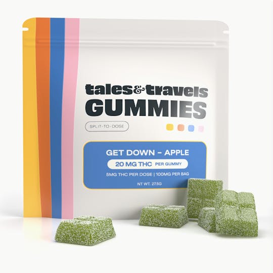 Revolution Cannabis - Tales & Travels | Get Down Apple | Gummies | 5pk - 1
