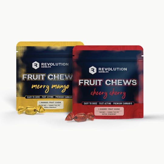 Revolution Cannabis - Revolution | Merry Mango | Fruit Chews | 1pk - 1