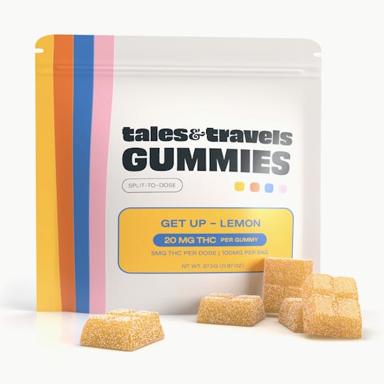 Revolution Cannabis - Tales & Travels | Get Up Lemon | Gummies | 5pk - 1