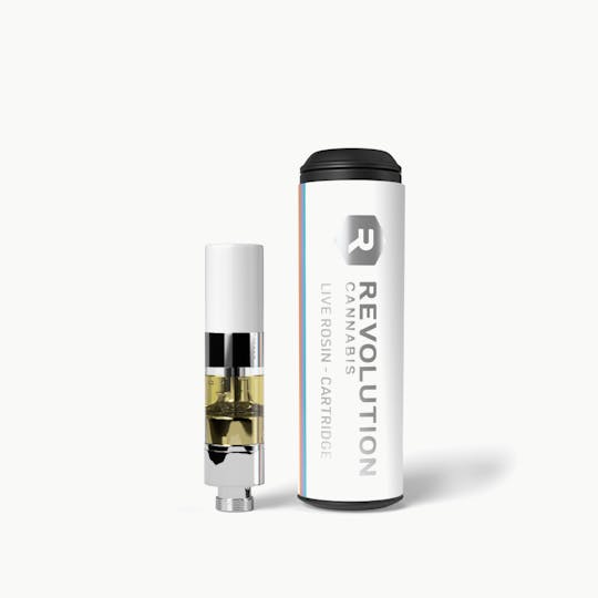 Revolution Cannabis - Revolution | Bionic Cheetah | Live Rosin Cartridge | .5G - 1