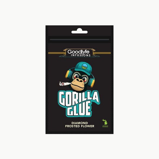 Goodlyfe Farms - Goodlyfe Farms - Gorilla Glue Diamond Frosted Flower 3.5g - 1
