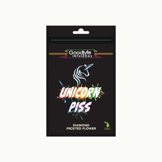 Goodlyfe Farms - Goodlyfe Farms - Unicorn Piss Diamond Frosted Flower 3.5g - 1