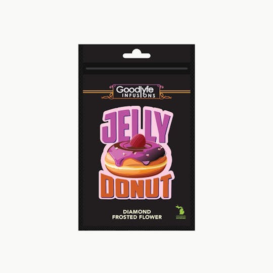 Goodlyfe Farms - Goodlyfe Farms - Jelly Donut Diamond Frosted Flower 3.5g - 1