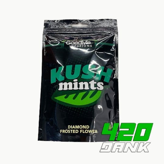 Goodlyfe Farms - Goodlyfe Farms - Kush Mints Diamond Frosted Flower 3.5g - 1