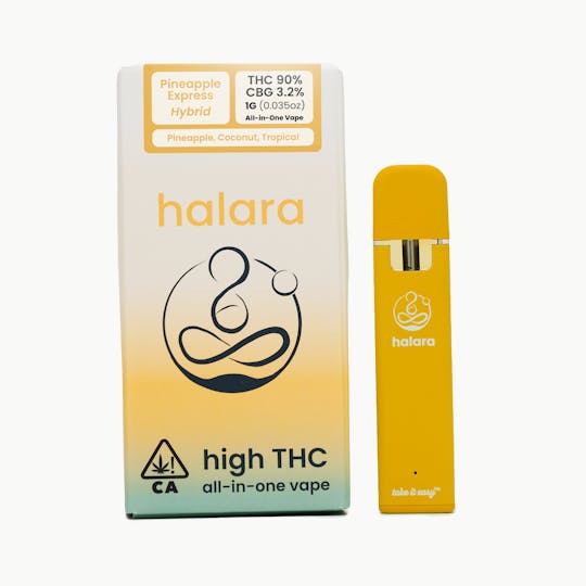 Halara - High THC All-In-One - Pineapple Express 1G - 1