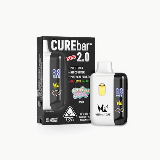 West Coast Cure - Cereal Milk - 1G AIO CUREbar 2.0 - 1