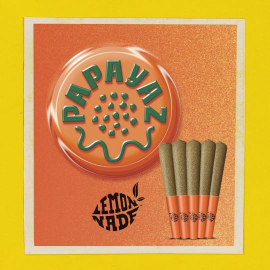 Lemonnade - Lemonnade - 5pk 2.5G Infused Pre Rolls - Papayaz - 1