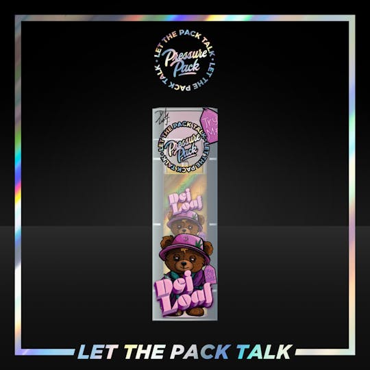 Pressure Pack - Pressure Pack x Dej Loaf Smokey The Bear Hash Rosin Disposable .5g - 1