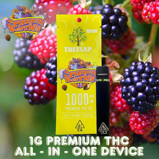 Treesap - CA - Treesap 1g AIO Disposables- Crunch Berries - 1