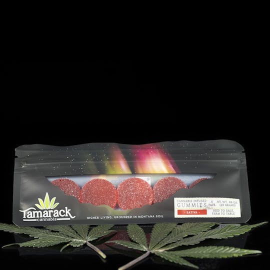 Tamarack Cannabis - Tamarack | Regular Strength Sour Gummies 5pk- Cherry Limeade - 1