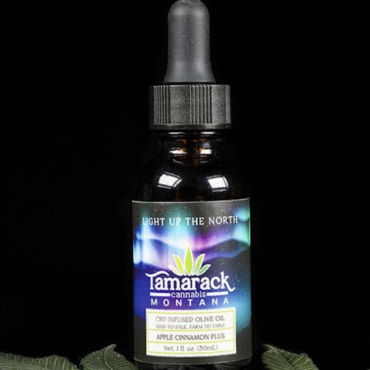 Tamarack Cannabis - Tamarack | 300mg CBD Oil - Apple Cinnamon - 1