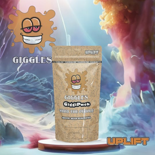 Giggles - Apricot Scone | Giggipack | Pre-Roll Pack | 7 x 1g - 1