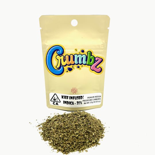 Crumbz - Preground Flower (3.5g) - SpaceDust - Indica - 1