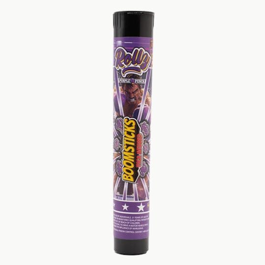 Rollz - Rollz | Boomsticks (1g Infused Pre-Roll) - Purple Punch - 1