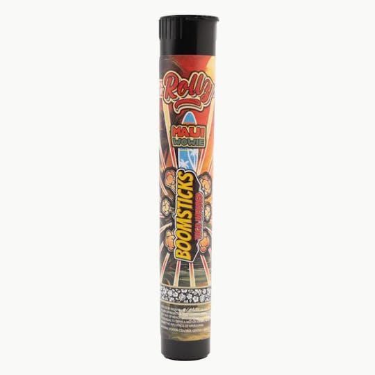 Rollz - Rollz | Boomsticks (1g Infused Pre-Roll) - Maui Wowie - 1