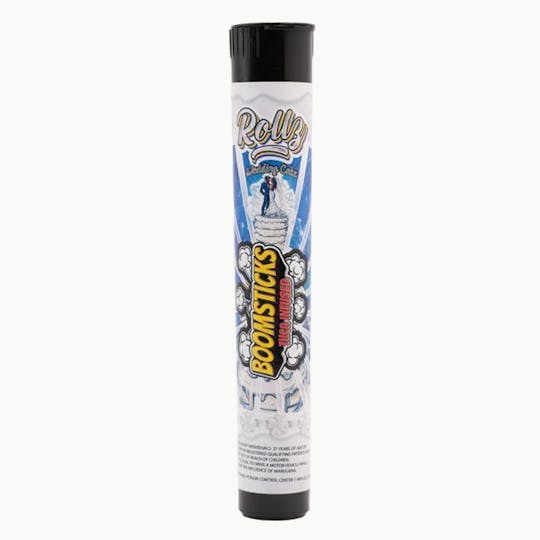 Rollz - Rollz | Boomsticks (1g Infused Pre-Roll) - Wedding Cake - 1