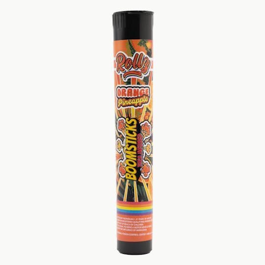 Rollz - Rollz | Boomsticks (1g Infused Pre-Roll) - Orange Pineapple - 1