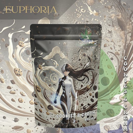 Euphoria Brand - Cookies & Cream | Euphoria | Pre-Pack Flower | 3.5g - 1