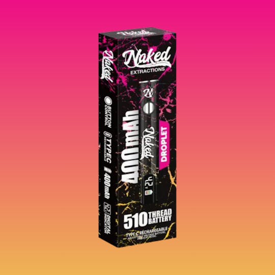MidSouth Extracts - 510 Battery - Naked - Droplet - 1