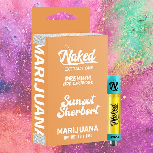 MidSouth Extracts - 1g 510 - Naked - Sunset Sherbert - 53.2% - 1