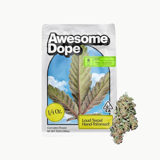 Awesome Dope - JACK HERER 7G MYLAR QTR - AWESOME DOPE - 1