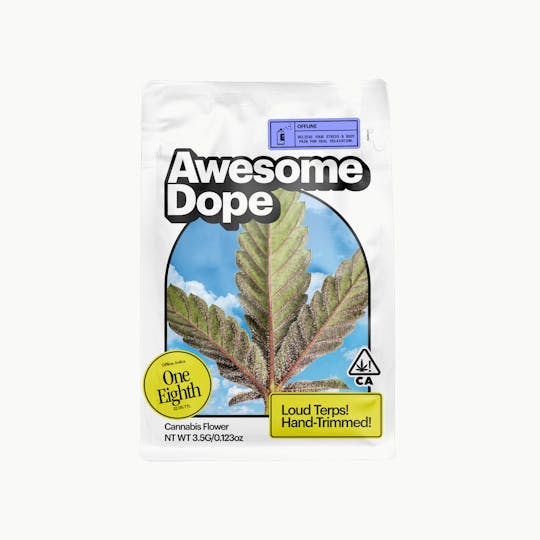 Awesome Dope - ROCKET RUNTZ 3.5G MYLAR 8TH - AWESOME DOPE - 1