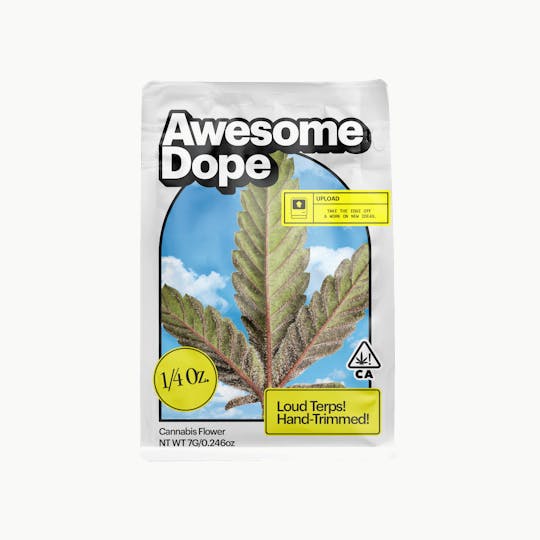 Awesome Dope - DUTCHBERRY 7G MYLAR QTR - AWESOME DOPE - 1