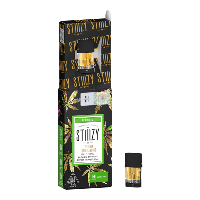 Stiiizy Cereal Milk Live Resin Liquid Diamonds Pod 0.5g pod