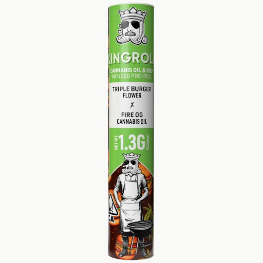 Kingroll - Kingroll Father's Day LTO - Triple Burger Flower x Fire OG - 1