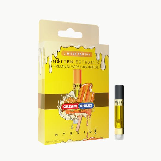 Mitten Extracts - Mitten Extracts - Creamsiclez 1g Vape Cartridge - 1