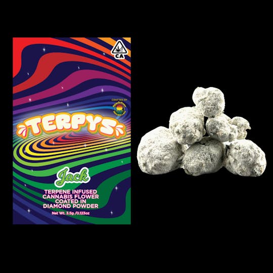 Crème De Canna - Creme De Canna - Terpys - Diamond Infused Flower - Jack - 3.5g - (S) - 1