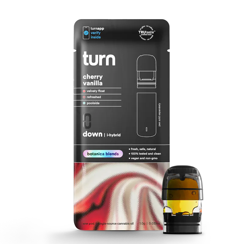 turn Cherry Vanilla Pod 1g pod