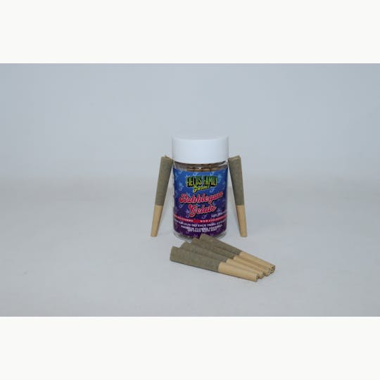 Fields Family Farmz - Bubblegum Gelato 6 Pack Kief Infused Pre-Rolls - 1