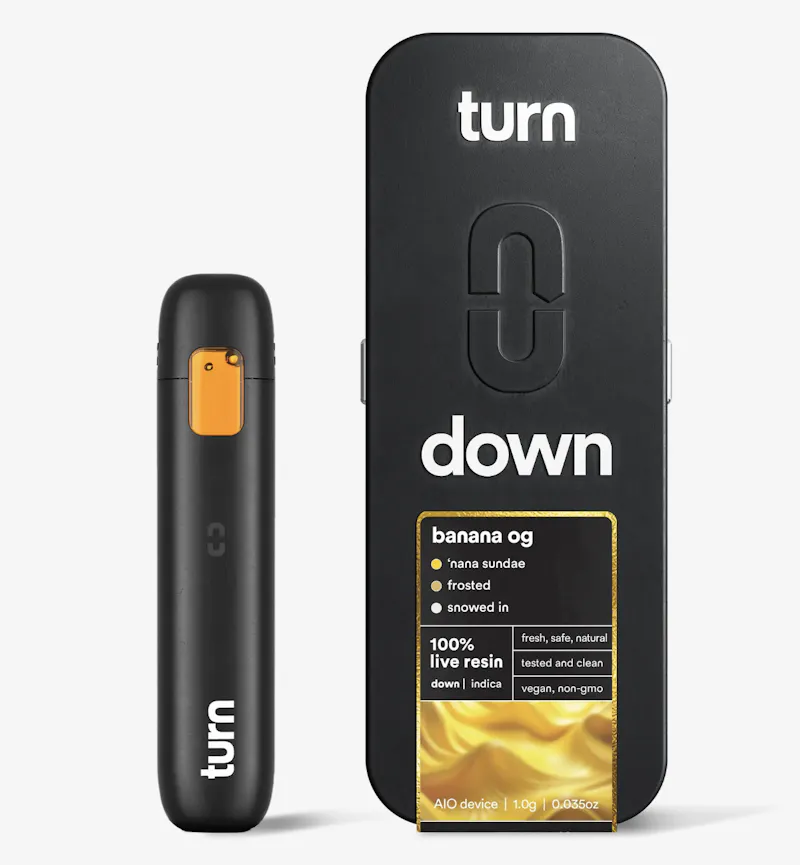 turn Banana OG Live Resin Disposable 1g