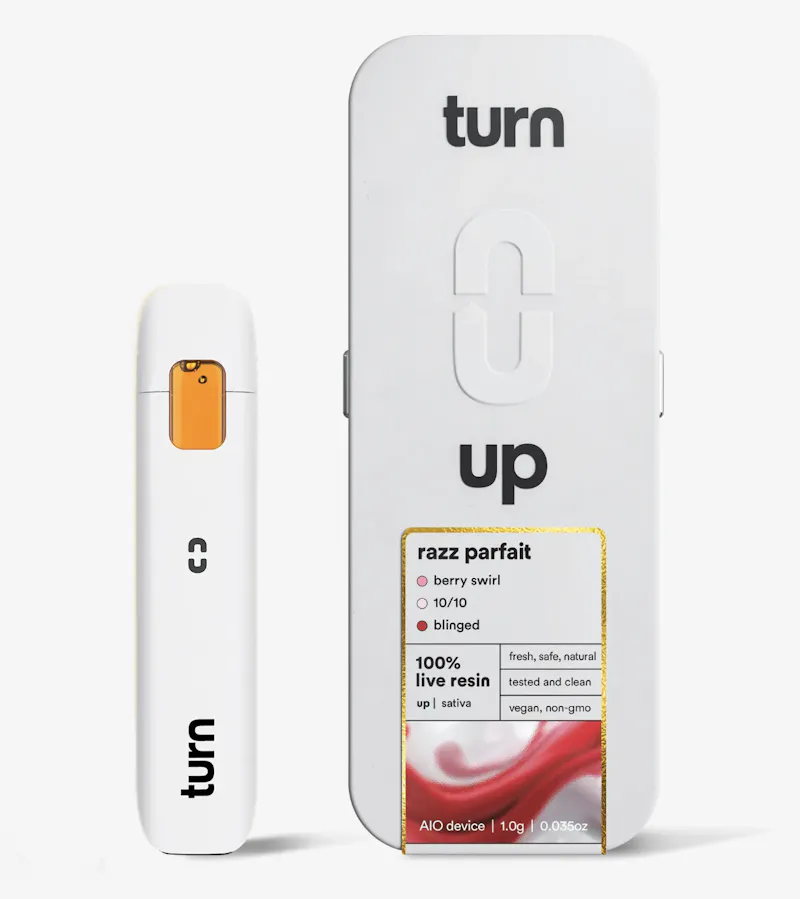 turn Razz Parfait Live Resin Disposable 1g