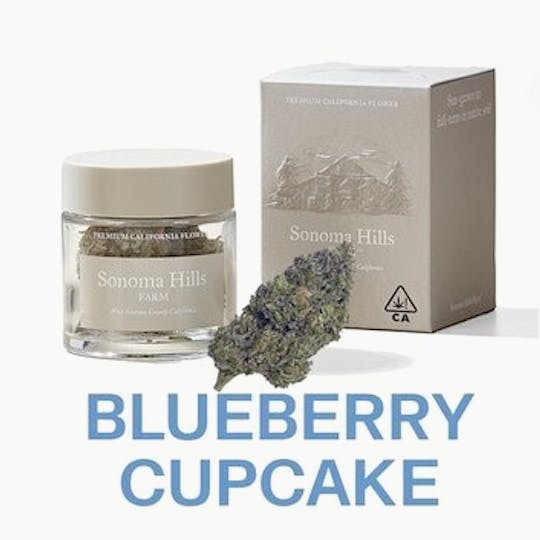 Sonoma Hills Farm - Blueberry Cupcake - 3.5g Flower Jar - 1
