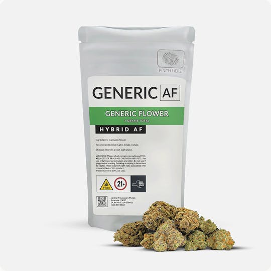 Generic AF - Generic Flower | Hybrid AF | 7g - 1