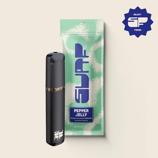 Surf Extracts - SURF 1g Live Resin Disposable Cartridge - Pepper Jelly - 1