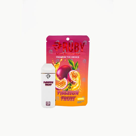 Ruby Concentrates - RUBY Passion Fruit Live Resin All In One 1000mg - 1