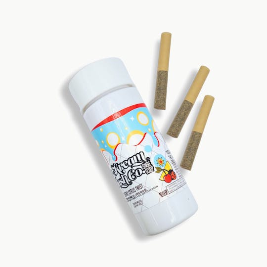 Ice Kream Hash Co. - IKHCO | Cherry Citrus Twist | Rosin Infused PRJ | Single Scoops 3pk | 1.5g - 1