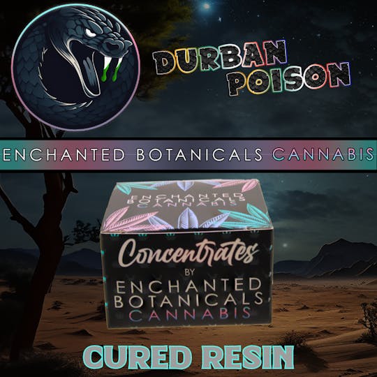 Enchanted Botanicals - Enchanted Botanicals | Durban Poison | Cured Resin - 1
