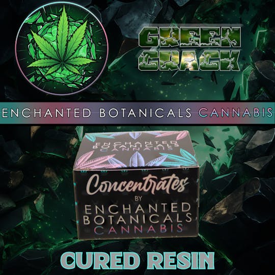 Enchanted Botanicals - Enchanted Botanicals | Green Crack | Cured Resin - 1