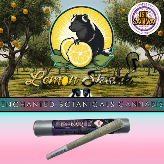 Enchanted Botanicals - Enchanted Botanicals | Lemon Skunk | Pre Roll - 1