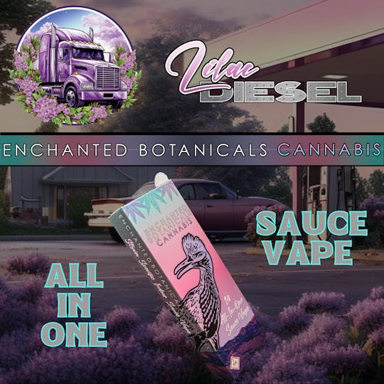 Enchanted Botanicals - Enchanted Botanicals | Lilac Diesel | All-In-One Sauce Vape - 1