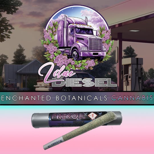 Enchanted Botanicals - Enchanted Botanicals | Lilac Diesel | Pre Roll - 1
