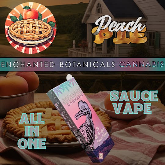 Enchanted Botanicals - Enchanted Botanicals | Peach Pie | All-In-One Sauce Vape - 1